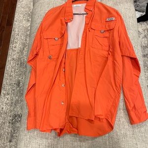 Columbia long sleeve button down